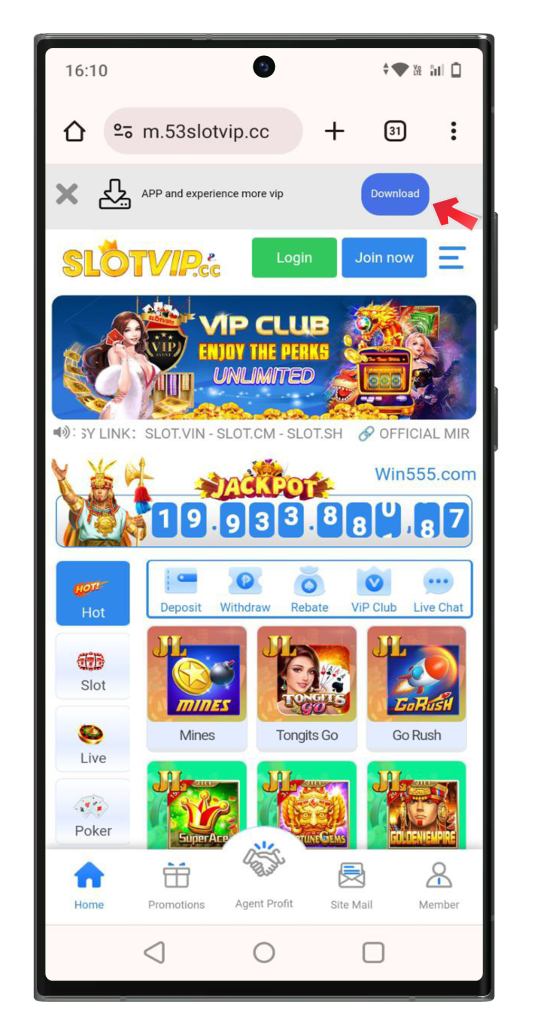 SLOTVIP app