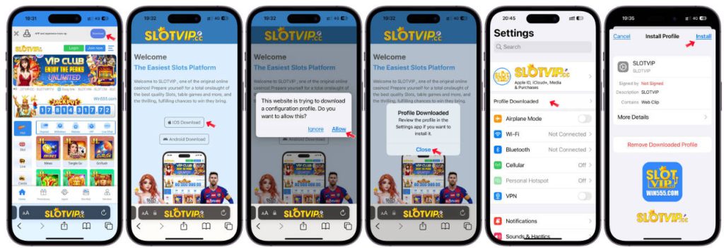 download SLOTVIP app